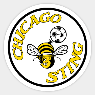 DEFUNCT - Chigago Sting Soccer Sticker